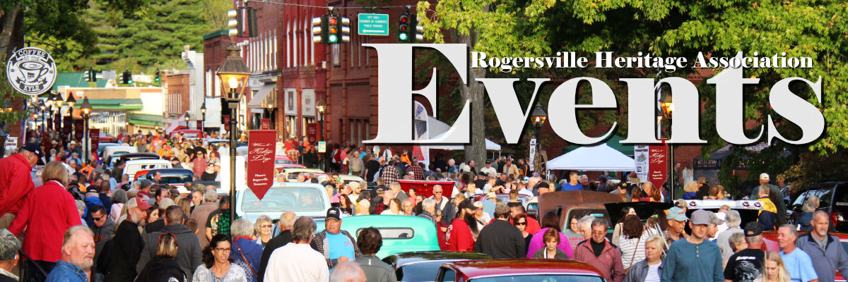 Rogersville Heritage Association Events